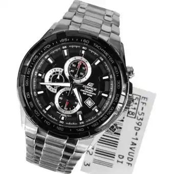 Linio Reloj casio edifice ef539d-1av acero cronógrafo taquímetro - negro/blanco oferta