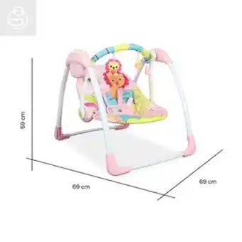Linio Silla mecedora vibradora para bebes marca bebesit columpio mimo rosado oferta