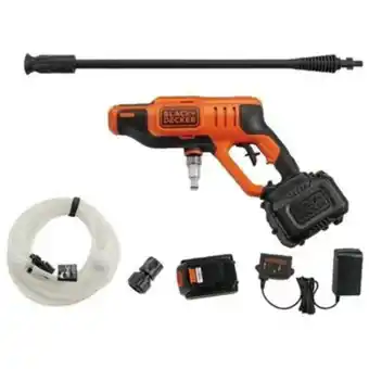Linio Hidrolavadora portátil 20v 350 psi black and decker bcpc20d1 oferta