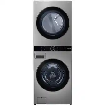 Linio Torre lg lavadora & secadora (22kg/48lbs) wk22vs6p con inteligencia artificial ai dd, control centra oferta