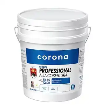 Tienda Cerámica Corona Pintura professional alta cobertura blanco oferta