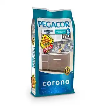 Tienda Cerámica Corona Pegacor® cerámico gris oferta