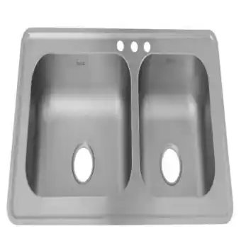 Tienda Cerámica Corona Lavaplatos doble tanque empotrable 100x51cm oferta