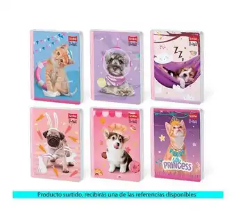 Panamericana Cuaderno cuadriculado, 100 hojas, cosido, scribe huellitas (surtido, precio por unidad) oferta