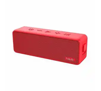 Parlante portátil bluetooth havit m76 de 16 w, rojo