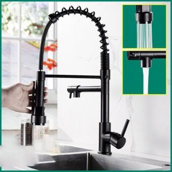Linio Grifos llave de cocina con pulverizador lavaplatos monomando cocina extensible triple oferta