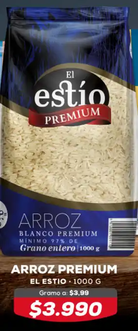 Tiendas D1 EL ESTIO Arroz Premium 1000g oferta