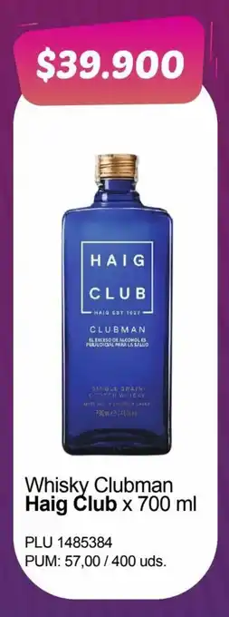 Surtimax Haig Club Whisky Clubman 700 ml oferta