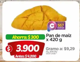 Surtimax Pan de maiz x 420g oferta