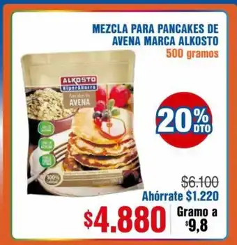 Alkosto Mezcla Para Pancakes de Avena Marca Alkosto oferta