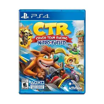 Juego crash team racing nitro fueled para ps4