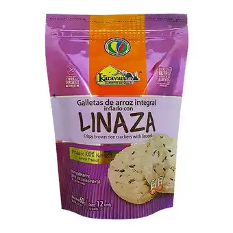 Merqueo Galletas karavansay arroz inflado integral con linaza oferta
