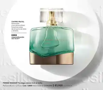 Ésika Femme Magnat Tú eliges cómo vivir el éxito Parfum 45ml / 1,5 fl. oz oferta