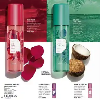 Ésika Color in Nature by natural care Colonia 200ml oferta
