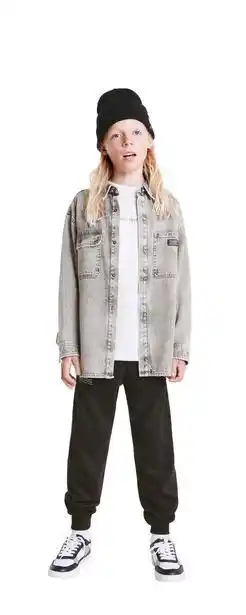 Zara Sobrecamisa denim authentic wash oferta