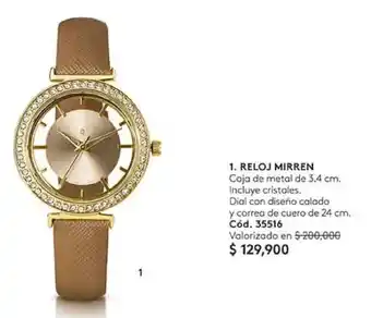 Ésika Reloj Mirren 3.4cm o 24cm oferta