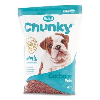 Makro Alimento perro chunky cachorro pollo 4kg oferta