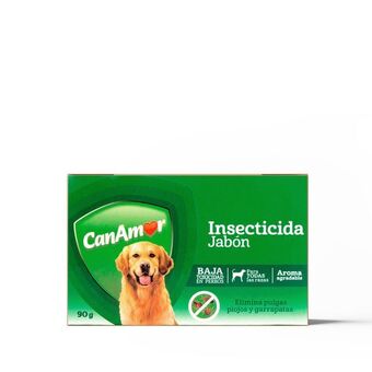 Makro Jabon perro canamor antipulgas 90g x2u oferta