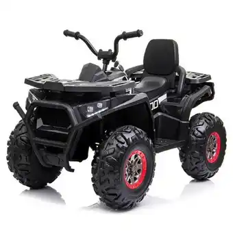 Éxito Cuatrimoto electrica montable desert negra niños hasta los 6 años llantas en caucho oferta