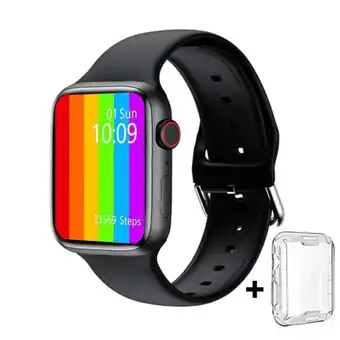 Éxito Reloj inteligente smart watch iwo 13 series 6 40mm w66m color negro oferta
