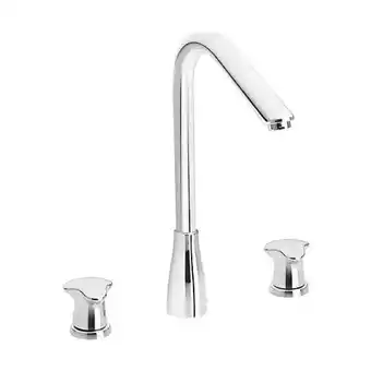 Tienda Cerámica Corona Grifería para lavaplatos 8 pulgadas aluvia triceta oferta