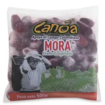 Makro Fruta congelada canoa mora 500g oferta