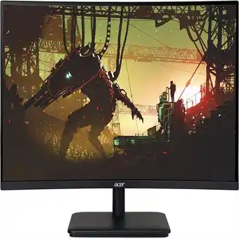 Éxito Monitor curvo gamer acer ed270r fhd 165hz zero frame 27 pulg oferta