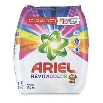Makro Detergente en polvo ariel revitacolor 2kg oferta