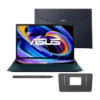 Ktronix Computador portátil asus zenbook duo 14" pulgadas ux482eah- intel core i7 - ram 16gb - disco ssd 512 gb - azul + obsequios oferta