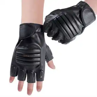 Éxito Guantes tácticos de cuero sintético deportivos militar oferta