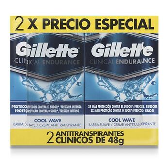Makro Desodorante gel gillete clinical cool wave 45gx2u oferta