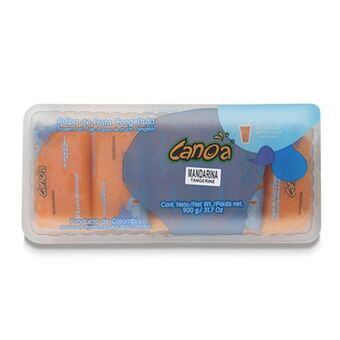 Makro Pulpa de fruta canoa mandarina bolsa 90gx10u oferta