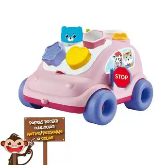 Éxito Carrito didáctico con bloques color aleatorio x unidad oferta