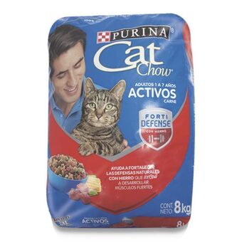 Makro Cat chow adultos activos carne fortidefense 8k oferta