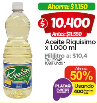 Surtimax Aceite Riquisimo x 1.000ml oferta