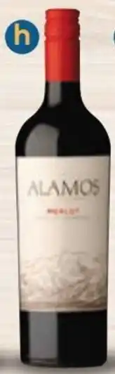 Éxito Vino Merlot Alamos oferta