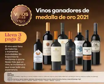 Éxito Vinos Granados de Medalla de Oro 2021 oferta