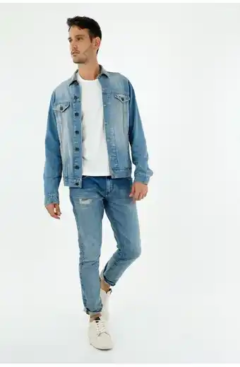 Tennis Jean de hombre tono claro oferta