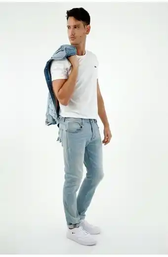 Tennis Jean de hombre, silueta nudy, tono vintage claro oferta