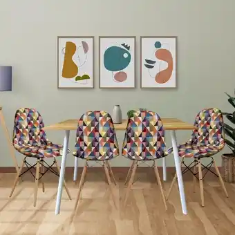 Éxito Comedor rectang duna+ sillas colors sbcomrec 05 oferta