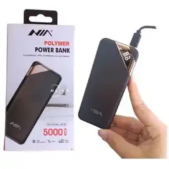Power bank batería portátil externa 5.000mah