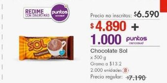 Metro Chocolate sol x 500g oferta