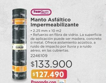 Easy Manto asfáltico impermeabilizante oferta