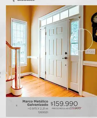 Easy Marco metálico galvanizado oferta
