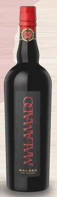 Éxito Vino Tinto Malbec Malamado oferta