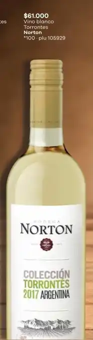 Éxito Vino Blanco Torrontes oferta