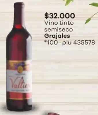 Éxito Vino Tinto Semiseco oferta