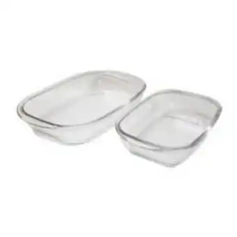 Falabella Set de refractarias vidrio 29 x 6.3 cm oferta
