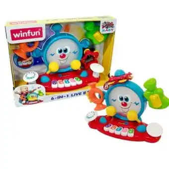 Alkosto Banda musical juguete 6 en 1 winfun oferta