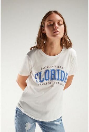 Koaj Camiseta básica manga corta estampada. oferta